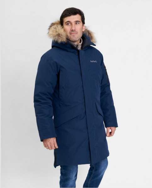 Пуховик RedFox Talik lll (Мужской; XL; Серо-синий)